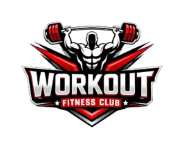 Workout Fitness Club Logo 1